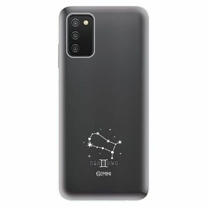 Odolné silikonové pouzdro iSaprio - čiré - Blíženci - Samsung Galaxy A03s obraz
