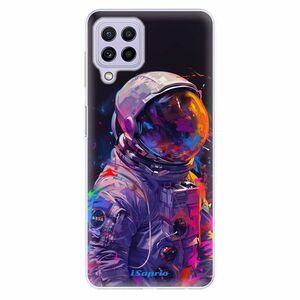 Odolné silikonové pouzdro iSaprio - Neon Astronaut - Samsung Galaxy A22 obraz
