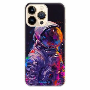 Odolné silikonové pouzdro iSaprio - Neon Astronaut - iPhone 13 Pro Max obraz