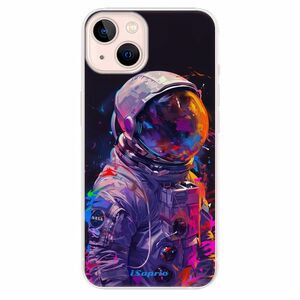 Odolné silikonové pouzdro iSaprio - Neon Astronaut - iPhone 13 obraz