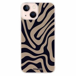 Odolné silikonové pouzdro iSaprio - Zebra Black - iPhone 13 mini obraz