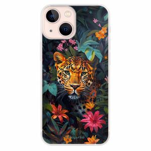 Odolné silikonové pouzdro iSaprio - Flower Jaguar - iPhone 13 mini obraz