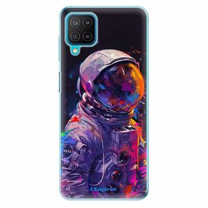 Odolné silikonové pouzdro iSaprio - Neon Astronaut - Samsung Galaxy M12 obraz