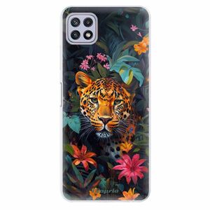 Odolné silikonové pouzdro iSaprio - Flower Jaguar - Samsung Galaxy A22 5G obraz