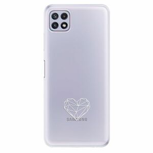 Odolné silikonové pouzdro iSaprio - čiré - Digital Love - Samsung Galaxy A22 5G obraz