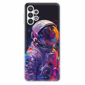 Odolné silikonové pouzdro iSaprio - Neon Astronaut - Samsung Galaxy A32 obraz