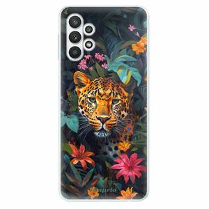 Odolné silikonové pouzdro iSaprio - Flower Jaguar - Samsung Galaxy A32 obraz
