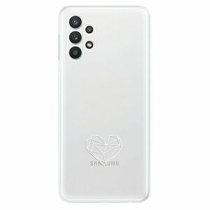 Odolné silikonové pouzdro iSaprio - čiré - Digital Love - Samsung Galaxy A32 obraz