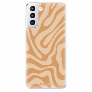 Odolné silikonové pouzdro iSaprio - Zebra Orange - Samsung Galaxy S21+ obraz