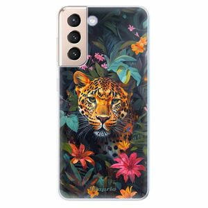 Odolné silikonové pouzdro iSaprio - Flower Jaguar - Samsung Galaxy S21 obraz