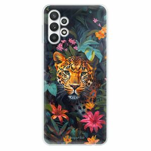 Odolné silikonové pouzdro iSaprio - Flower Jaguar - Samsung Galaxy A32 5G obraz