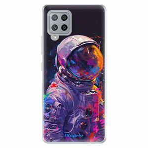 Odolné silikonové pouzdro iSaprio - Neon Astronaut - Samsung Galaxy A42 obraz