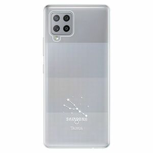Odolné silikonové pouzdro iSaprio - čiré - Býk - Samsung Galaxy A42 obraz