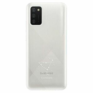 Odolné silikonové pouzdro iSaprio - čiré - Kozoroh - Samsung Galaxy A02s obraz