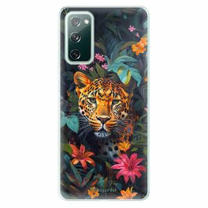 Odolné silikonové pouzdro iSaprio - Flower Jaguar - Samsung Galaxy S20 FE obraz