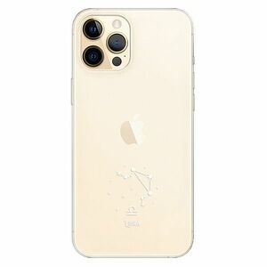Odolné silikonové pouzdro iSaprio - čiré - Váhy - iPhone 12 Pro Max obraz