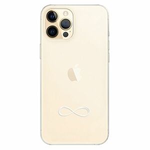 Odolné silikonové pouzdro iSaprio - čiré - Infinity - iPhone 12 Pro Max obraz