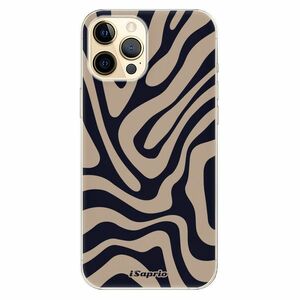 Odolné silikonové pouzdro iSaprio - Zebra Black - iPhone 12 Pro obraz