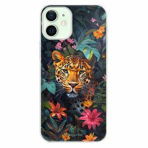 Odolné silikonové pouzdro iSaprio - Flower Jaguar - iPhone 12 obraz