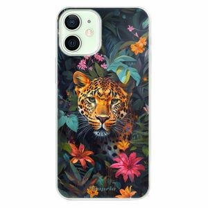Odolné silikonové pouzdro iSaprio - Flower Jaguar - iPhone 12 mini obraz