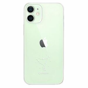 Odolné silikonové pouzdro iSaprio - čiré - Kozoroh - iPhone 12 mini obraz