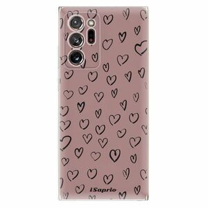 Odolné silikonové pouzdro iSaprio - Heart Dark - Samsung Galaxy Note 20 Ultra obraz