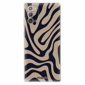 Odolné silikonové pouzdro iSaprio - Zebra Black - Samsung Galaxy Note 20 obraz