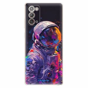 Odolné silikonové pouzdro iSaprio - Neon Astronaut - Samsung Galaxy Note 20 obraz