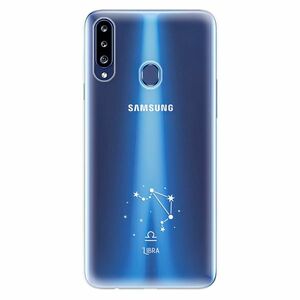Odolné silikonové pouzdro iSaprio - čiré - Váhy - Samsung Galaxy A20s obraz