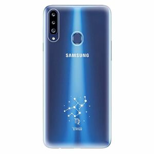 Odolné silikonové pouzdro iSaprio - čiré - Panna - Samsung Galaxy A20s obraz