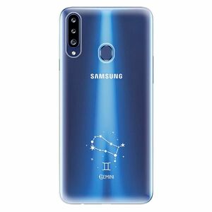 Odolné silikonové pouzdro iSaprio - čiré - Blíženci - Samsung Galaxy A20s obraz