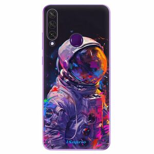 Odolné silikonové pouzdro iSaprio - Neon Astronaut - Huawei Y6p obraz