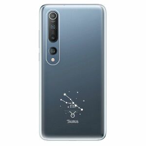 Odolné silikonové pouzdro iSaprio - čiré - Býk - Xiaomi Mi 10 / Mi 10 Pro obraz