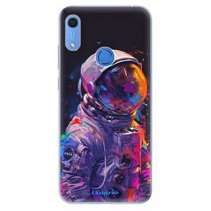 Odolné silikonové pouzdro iSaprio - Neon Astronaut - Huawei Y6s obraz
