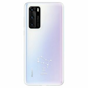 Odolné silikonové pouzdro iSaprio - čiré - Blíženci - Huawei P40 obraz