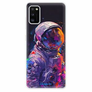 Odolné silikonové pouzdro iSaprio - Neon Astronaut - Samsung Galaxy A41 obraz