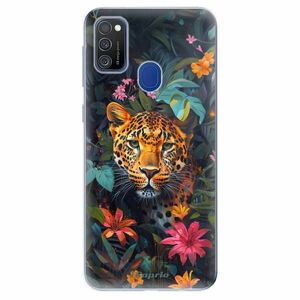 Odolné silikonové pouzdro iSaprio - Flower Jaguar - Samsung Galaxy M21 obraz