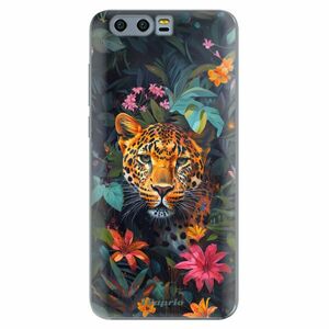 Odolné silikonové pouzdro iSaprio - Flower Jaguar - Huawei Honor 9 obraz