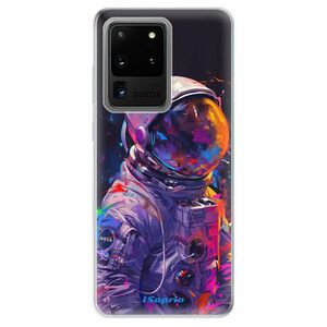 Odolné silikonové pouzdro iSaprio - Neon Astronaut - Samsung Galaxy S20 Ultra obraz