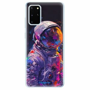 Odolné silikonové pouzdro iSaprio - Neon Astronaut - Samsung Galaxy S20+ obraz