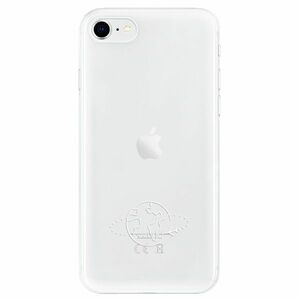 Odolné silikonové pouzdro iSaprio - čiré - Travel - iPhone SE 2020 obraz