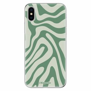 Odolné silikonové pouzdro iSaprio - Zebra Green - iPhone X obraz