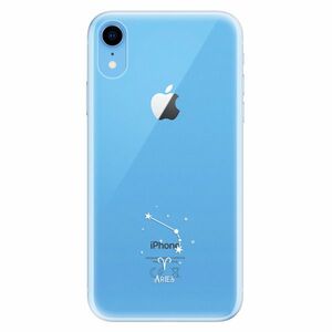 Odolné silikonové pouzdro iSaprio - čiré - Beran - iPhone XR obraz