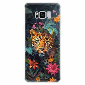 Odolné silikonové pouzdro iSaprio - Flower Jaguar - Samsung Galaxy S8 obraz