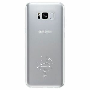 Odolné silikonové pouzdro iSaprio - čiré - Lev - Samsung Galaxy S8 obraz