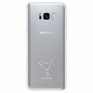 Odolné silikonové pouzdro iSaprio - čiré - Kozoroh - Samsung Galaxy S8 obraz