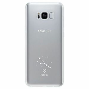 Odolné silikonové pouzdro iSaprio - čiré - Býk - Samsung Galaxy S8 obraz