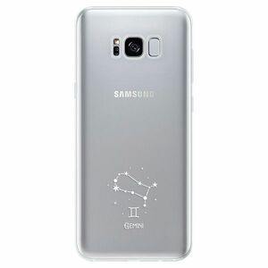 Odolné silikonové pouzdro iSaprio - čiré - Blíženci - Samsung Galaxy S8 obraz