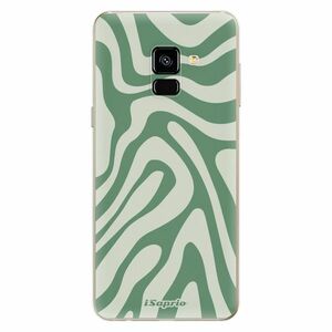 Odolné silikonové pouzdro iSaprio - Zebra Green - Samsung Galaxy A8 2018 obraz