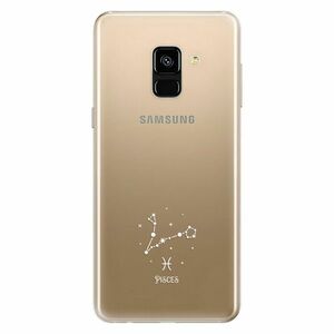 Odolné silikonové pouzdro iSaprio - čiré - Ryby - Samsung Galaxy A8 2018 obraz
